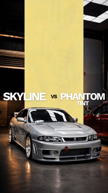 August 12, 2026. May be an image of car, poster, wheel and text that says 'SKYLINE Vs PHANTOM TINT pTblneo'.